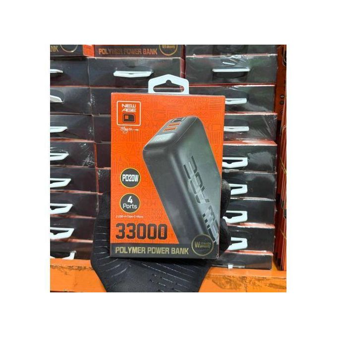 new age 33000mah power bank